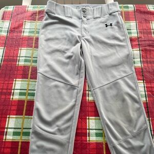 Under Armour Light Gray Performance Pants